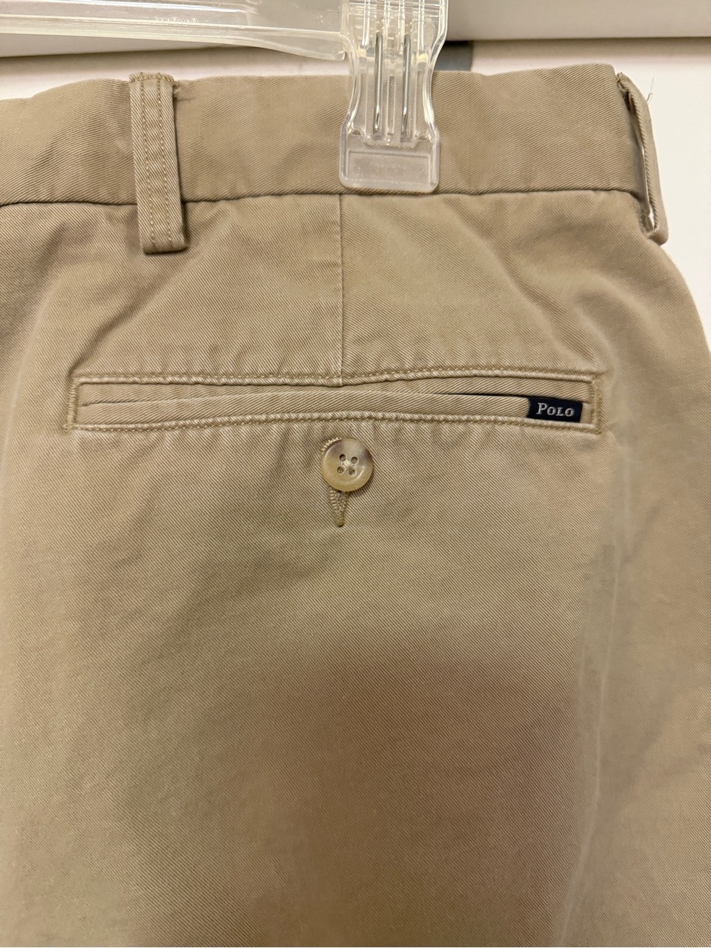 Ralph Lauren Classic Fit khaki/chinos size 40/32 tan - Picture 3 of 10